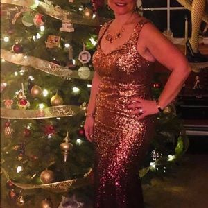 Ever-Pretty Red Gown (worn only once) Size US 6